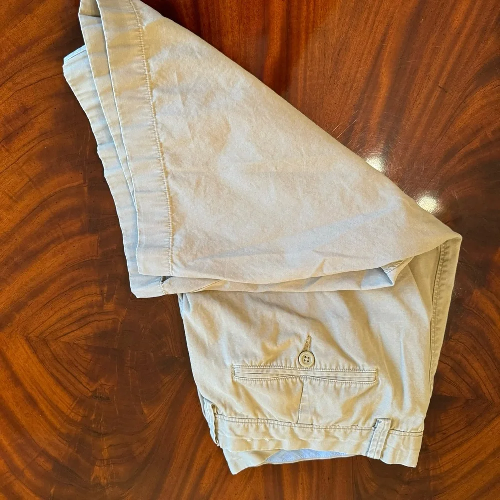 J.Crew Club Chino Shorts Mens 36 Khaki Cotton 10.5”